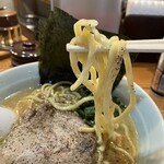 銀八商店 - カタメの麺