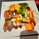 焼肉 あつた長寿園 - 焼き野菜セット