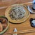 手打ち蕎麦 にしかわ - 料理写真:鴨付汁ざる蕎麦＆蕎麦プリン