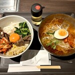 Yakiniku Seijirou - ビビンバ小冷麺ランチ 1408円