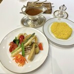 Resutoran Kasukedo - 【季節限定】の春野菜カレー