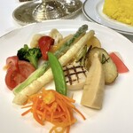 レストラン カスケード - 【季節限定】の春野菜カレー