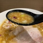 Miso Nudoru Kouji - ピリ辛スープですね