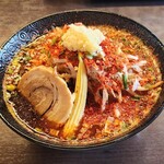 ジャパニーズソバヌードルズ サソリ - 料理写真:スープ大分薄くなった、、