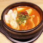 Authentic Kimchi Jjigae (with Korean natto)