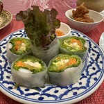タイ料理バル クントゥアン - 前菜の生春巻き