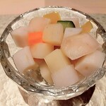 鮨 富かわ - ガリ