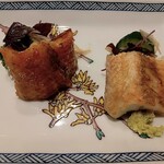 鮨 富かわ - 鰻　肉厚でフワッと柔らかく表面はパリパリ。これも旨い♥