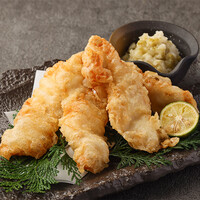 鶏天　かぼす胡椒おろし