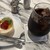 カフェタナカ - ドリンク写真:フルーツプリンとアイスコーヒーのセットで1,070円