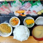 浜康 - 刺身盛り合わせ定食