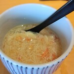 SUSHI TOKYO TEN、 - カニ肉　茶碗蒸し