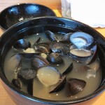 SUSHI TOKYO TEN、 - シジミ汁