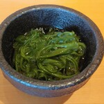 SUSHI TOKYO TEN、 - めかぶ