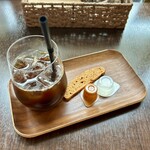 バルバルキッチンアメリ - 食後のアイスコーヒーS(¥300)