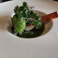 Pondichery - ・真鯛のグリル　春菊ソース