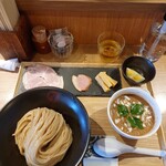 Mendo Koro Tsurumaya - 煮干し冷やしつけ麺300g 1250円
