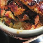 大量うなぎの下にご飯