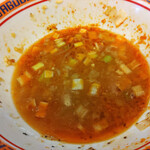 顎で喰らえ - スープ割り