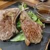 Niku Baru Ni-Kyu Roku Kuribou - ラムチョップ　のステーキ　凄く美味しい！