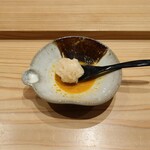 我逢人 - うに汁に酢飯を入れて