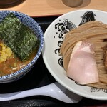 松戸富田麺業 - 濃厚つけ麺並盛　1000円