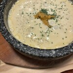 炭焼笑店 ゴジュウマル - ウニクリームリゾット
