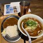 月島ロック - Ｂセット：月島ロック+牛すじカレー1/2サイズ