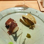 鮨 さかい - 博多志賀島たこ、糸島あわび