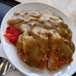 おそば星野 - カツカレーライス(税込1000円)