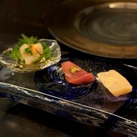 鮨 四 - お造り3種