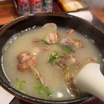 こん本店 - 貝汁