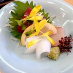 夢風景 - 夢ごこち（ランチ）　お造り盛り合わせ