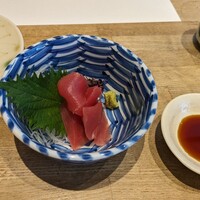 天ぷら新宿つな八 大丸東京店 - 刺し身付き