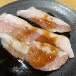 焼肉きんぐ - 厚切り豚カルビ(タレ)