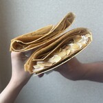 オザキクレープ - 『アールグレイギーシュガー オレンジマーマレード』
      ＋トッピング『アーモンド』
      『アールグレイギーシュガー オレンジマーマレード』＋トッピング『アーモンド』『ホイップクリーム』