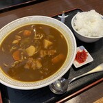 大衆食堂正広 - カレーラーメンセット