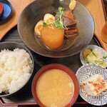 ふく - 豚の角煮定食