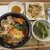 韓美膳 - 料理写真:三元豚サムギョプサル石焼ビピンパのチヂミセット
          1,180円（税込1,298円)