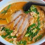 Menkou bou - スタミナラーメンにチャーシュートッピング