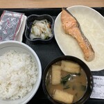 Nakau - 銀鮭朝食440円税込