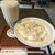 春水堂 - 料理写真:豆漿鶏湯麺(トウジャンジータンメン)ドリンク付セット