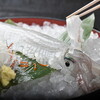 海陽亭 - 料理写真:活白イカ姿造り