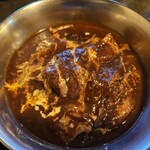 一文字カリー店 - チキン(辛さ5)＋ココナッツミルク