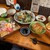 郷土料理 活魚 魚蔵 - 料理写真:１人呑みなのに途中テーブルの上がこんなに豪華に！(2024年5月)