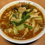 餃子の王将 - 豚辛ラーメン [カレー醤味] ¥750(税込)