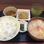 Taishuushokudou Handaya - 豚汁定食(600円税込)