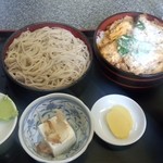 満寿屋 - カツ丼セット