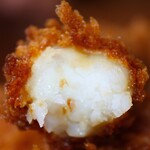 塩天丼 - ジャンボエビフライ 断面