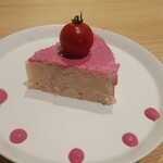 野菜巻き串どげんね - 「フランボワーズチーズケーキ」…もとい、「燻製ポテサラ」！(*´艸｀*)